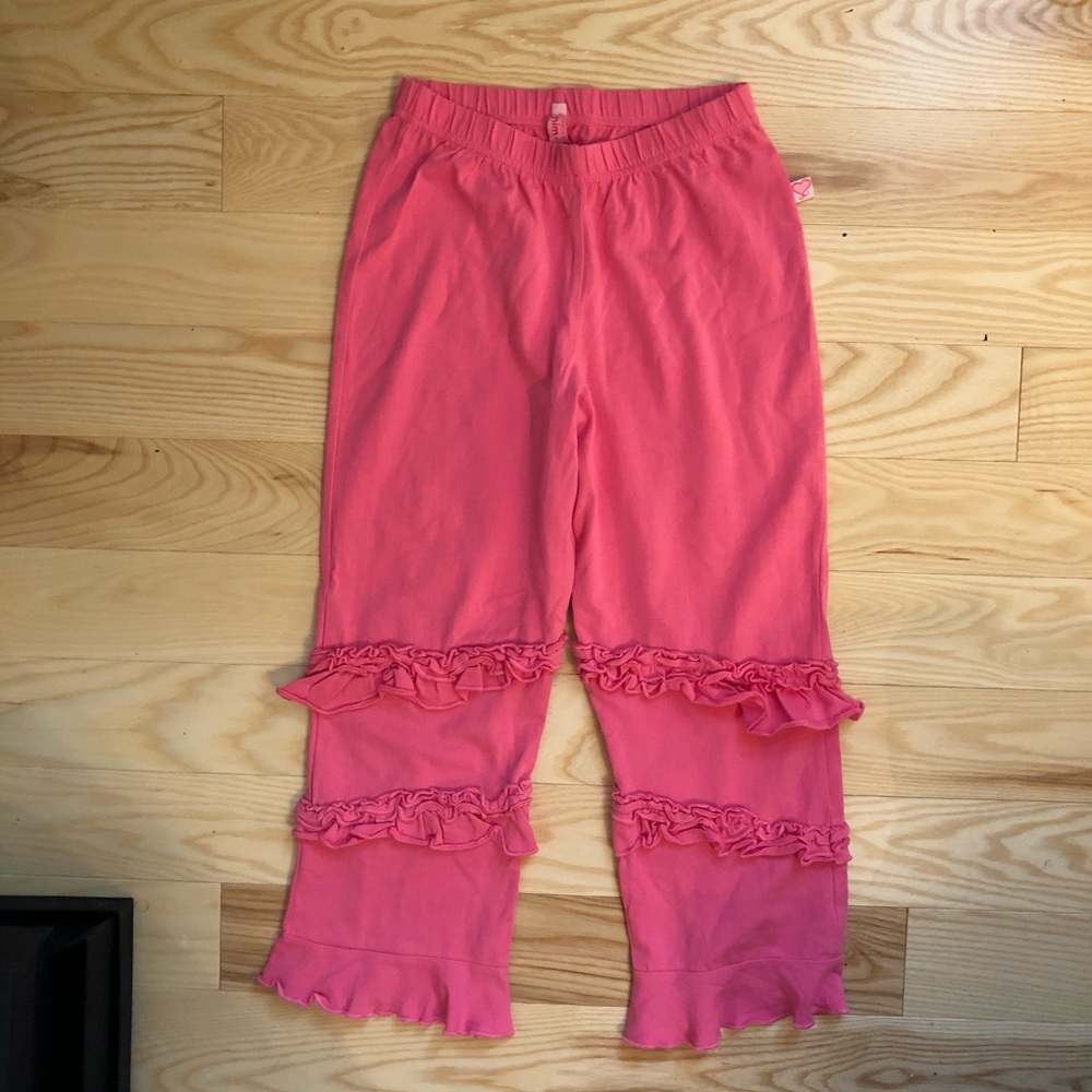 Pink Pants with Ruffles 💓3FOR$39